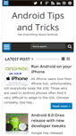 Mobile Screenshot of androidtipsandtricks.com
